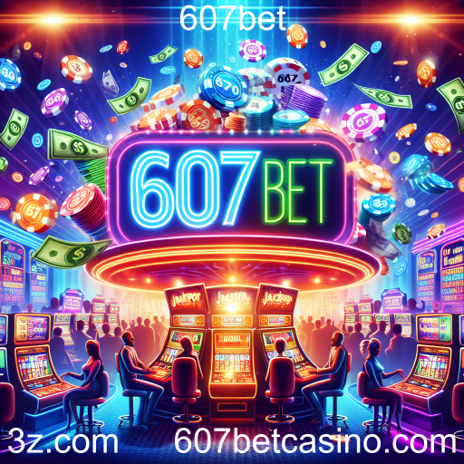 Atração dos Jogos de Jackpot na 607bet